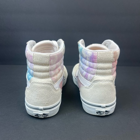 Vans Tie-Dye High-Top Sneakers - White and Pastel - Picture 4 of 9